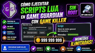 Ejecutar Scripts LUA en Game Guardian Sin Root Configuración de Game Killer Cualquier Android 2026 ✅ Profile