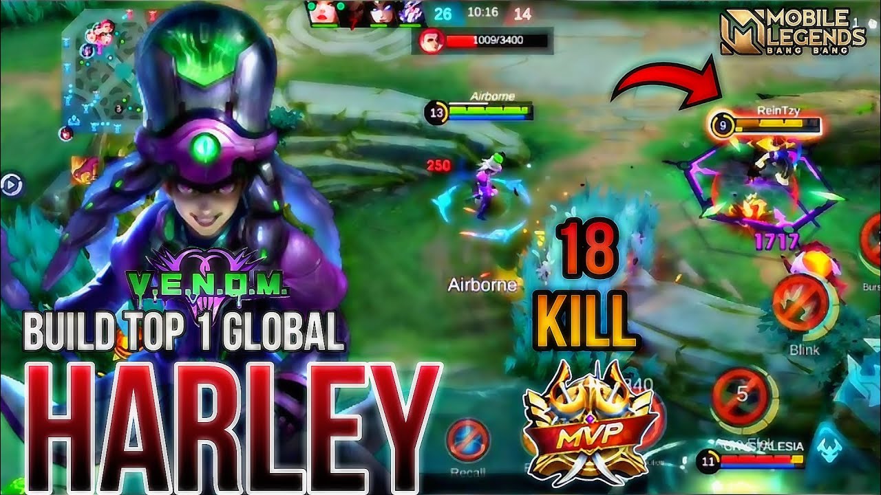 18 KILL!!! Build Top 1 Global Harley | Build Harley Tersakit 2024