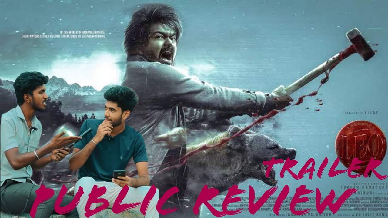 LEO Trailer Review/ Funny moments of Review