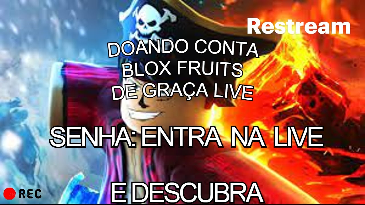 Doando Contas De Blox Fruits De GraÇa Youtube