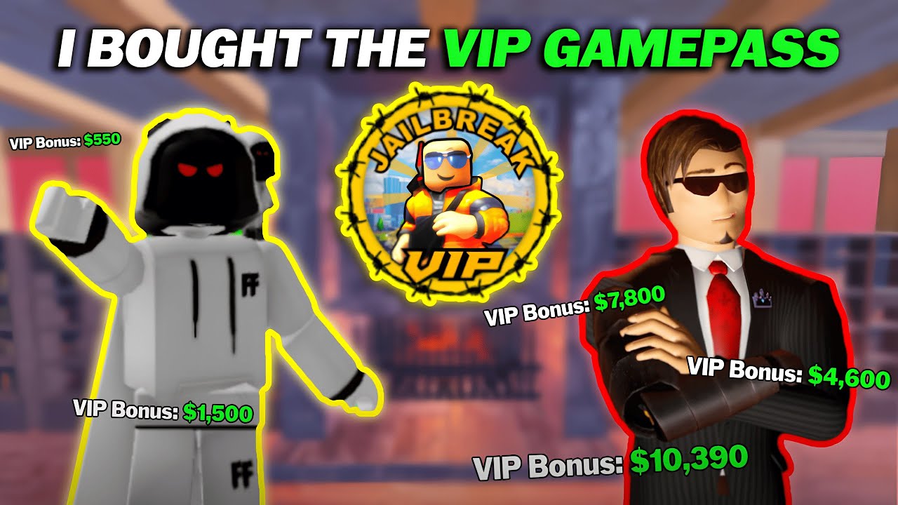 I bought the VIP Gamepass and completed all missions in Roblox Jailbreak! 