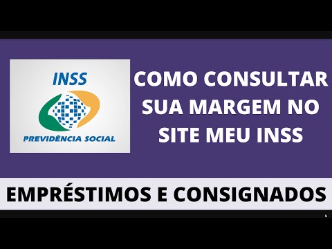 Como Consultar Margem de Empréstimo para Aposentados e Pensionistas do INSS - Site Meu INSS