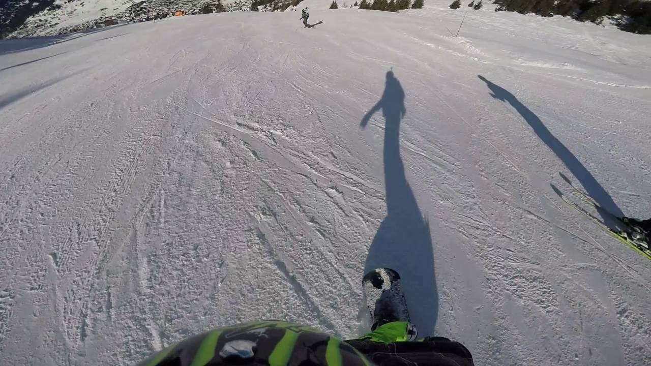 F2 Eliminator Snowboarding Chase