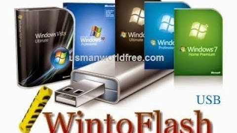 creat bootable usb with wintoflash