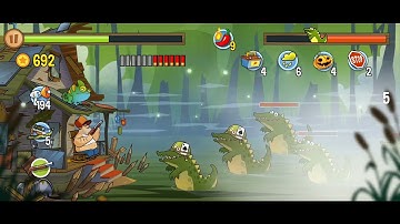 Swamp Attack 1 Episode 5 level-7 | Mutant Piranha