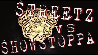 STREATZ VS SHOWSTOPPA BLACK ICE CARTEL || HUNGER GAMEZ || RAP BATTLE