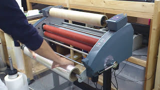 ERL-685 ロールラミネーターのセッティング方法