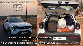 Mahindra XUV3XO ko bana diya Pickup truck🔥450km Non stop with 3 passengers and fully loaded luggage🔥