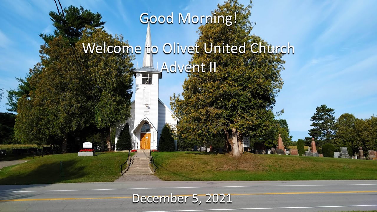 Seeley's Bay Pastoral Charge Olivet United Church December 5 2021