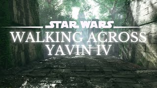 Star Wars 4K Music & Ambience | Walking Across Yavin IV | Ambient Music