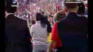 Tumer Metin Perfect Freekick Against Denmark