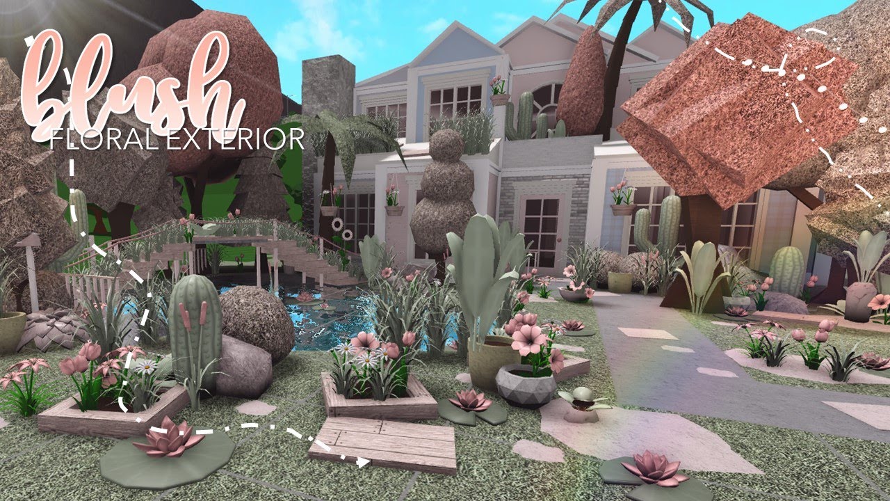 flower home 🍀🌸🌷 #bloxburg #bloxburgroblox #explore #roblox