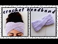 Turban Twist Headband - Yes! It's Crochet \\ Crochet Camel Stitch Ear Warmer Tutorial