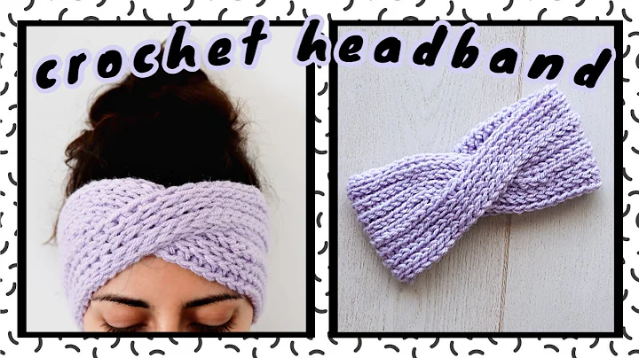 Learn to Make a Stylish Crochet Turban Headband with Camel Stitch