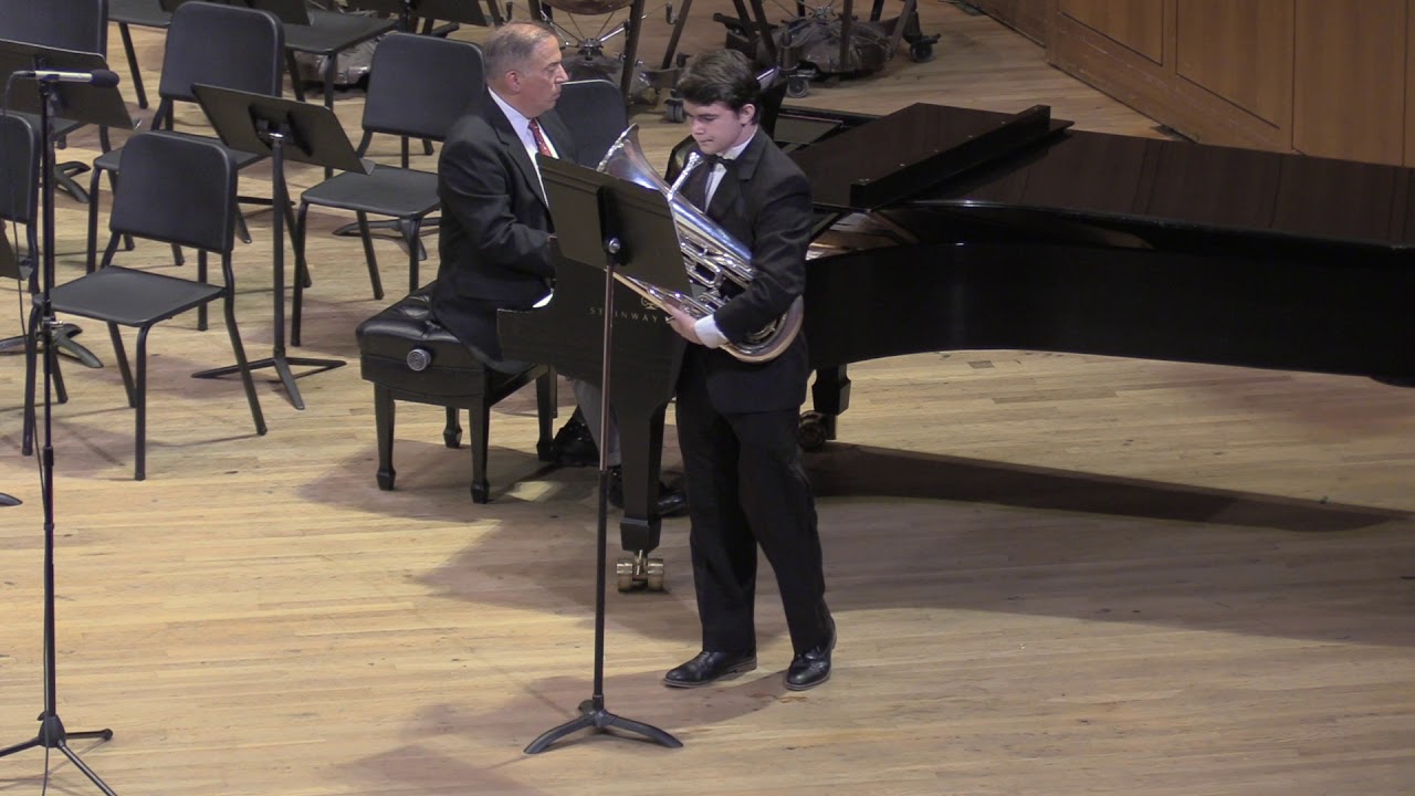 Andrew Ragland - 2018 RRHS Concerto Contest Finalist - YouTube