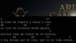Junto A Un Perro, Ariel Camacho, Letra Y Acordes, Tutorial chords