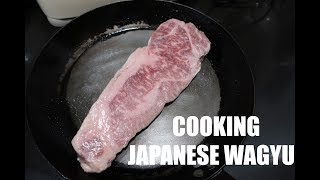 Wagyu Philippines - Cooking Japanese Wagyu A4 Grade Miyazaki Wagyu Sirloin