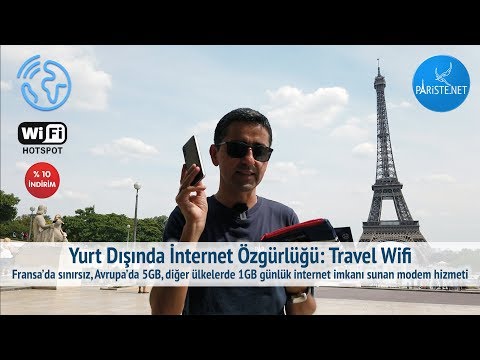 Video: Paris'te Ücretsiz WiFi Bağlantı Noktaları