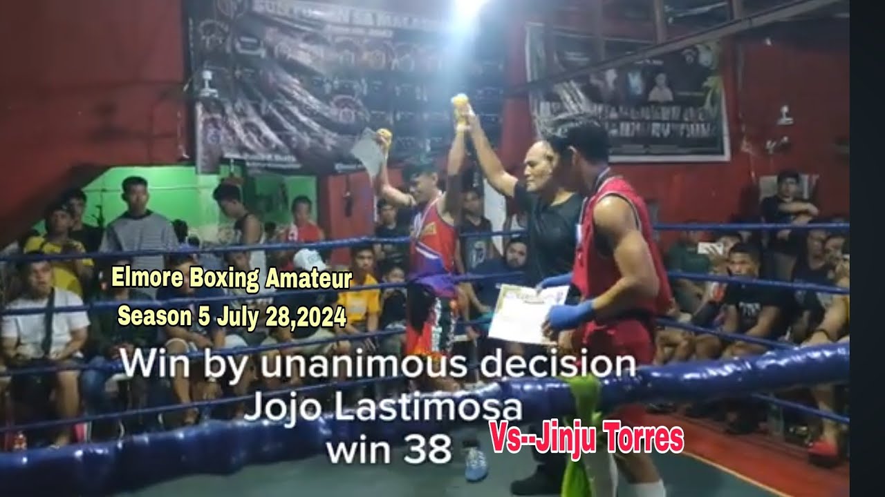 Win 38 Jojo Lastimosa Vs Jinju Torres -Elmore Boxing Amateur, Malabon ...