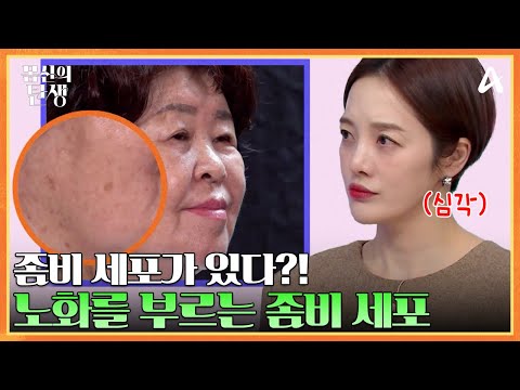 노화의 주범 좀비 세포 잡는 15일 세포 청소 프로젝트! 그 결과는? | 몸신의 탄생 15 회