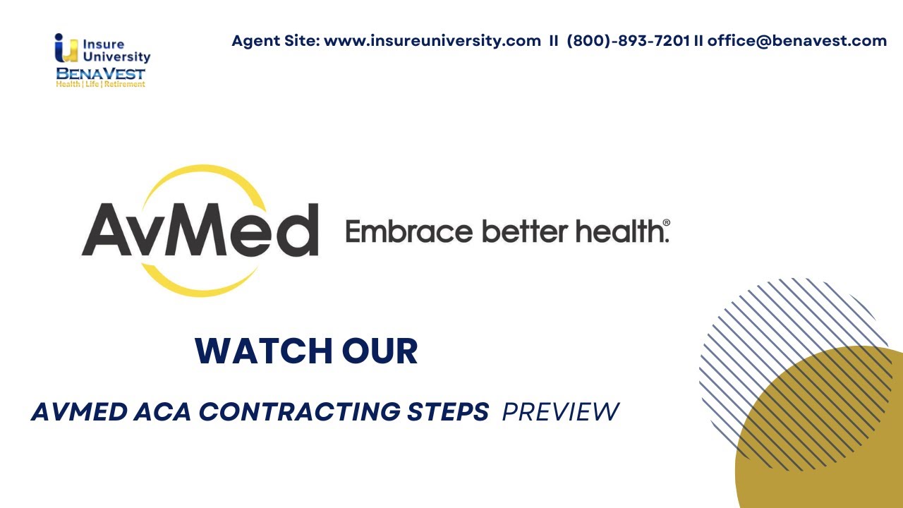 AvMed ACA Contracting Steps | How to Get Appointed Fast