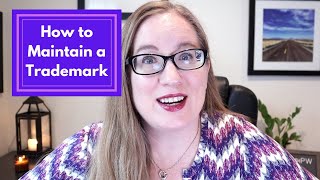 How to Maintain a Trademark | Trademark Renewal Timeline | How to Keep a Trademark