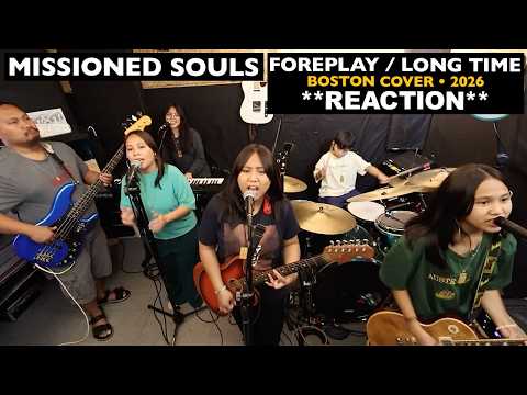 Musicians REACT to Missioned Souls: LONG TIME (2026) BOSTON cover