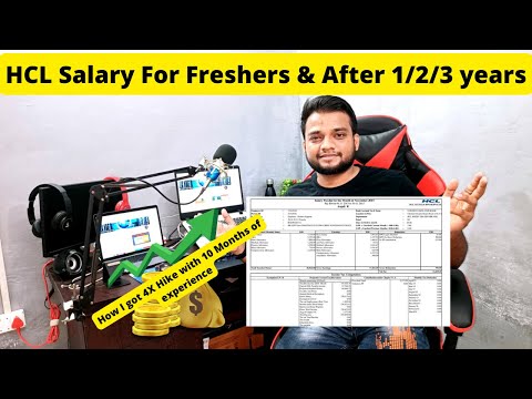 HCL Salary? After 3 years of Experience | How I got 400%  Hike within 10 months of Experience