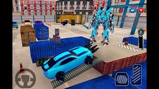 Robot Transformation Car Parking - Driving Adventure - Android Gameplay screenshot 4