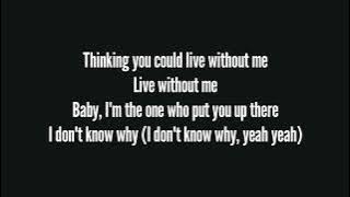 Halsey - Without Me (Lyrics)