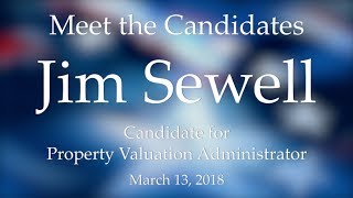 Meet the Candidates (Primary 2018): PVA - Jim Sewell