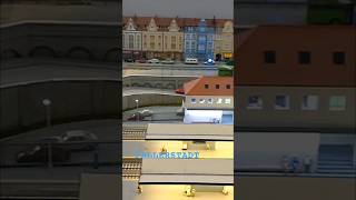 ONE OF THE BEST GERMAN MODEL RAILWAY LAYOUTS THAT I'VE SEEN #modeltrains #modelrailway #trainshorts