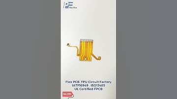 Flex PCB from Flex Plus  #pcb #flexplusfpc