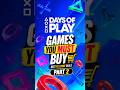 Best PS Store Deals 2026 | PlayStation Days of Play Sale – Part 2
