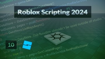 How to script in Roblox Studio in 2024: Episode 10 - Leaderstats