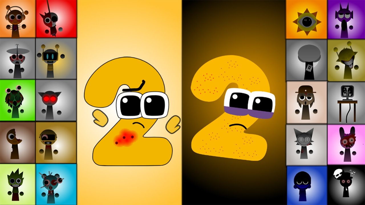 Ultimate Battle! Incredibox Sprunki Band HORORR 1-20 VS PhobiaWonderlandNumbers VS PhobiaLand Band !