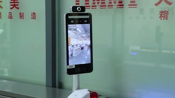 AI08 WDR AI Face Recognition Access Control 8 Inch Screen