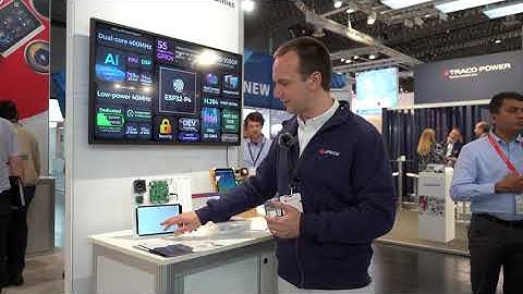 Qt for MCU & Espressif ESP32-P4 MIPI-DSI 1280x800 Demo | Embedded World 2024