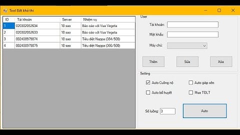 [NRO] Tool nhiệm vụ Bất khả thi tự động 100% nhét acc vào là xong!
