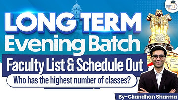 Join Long Term Evening Batch to boost your UPSC Preparation| Know Everything | StudyIQ IAS