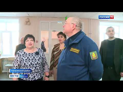 Спортзал в школе Пачелмского района отремонтируют на год раньше