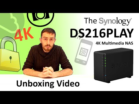 The Synology DS216PLAY - Unboxing Video with SPANTV
