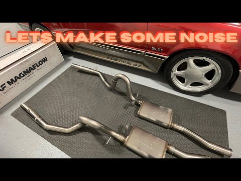 All Original Foxbody Mustang Exhaust Upgrade - Why I Picked Magnaflow