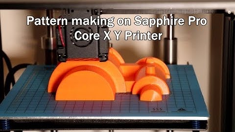 Two Trees Sapphire Pro. Modifications, Steam Engine and Patterns.