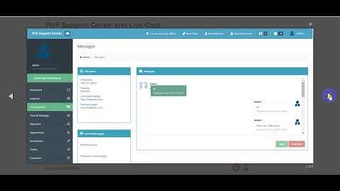 Free Download PHP Support Center and Live Chat