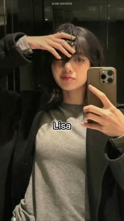  Blackpink members in mirror selfie - YouTube