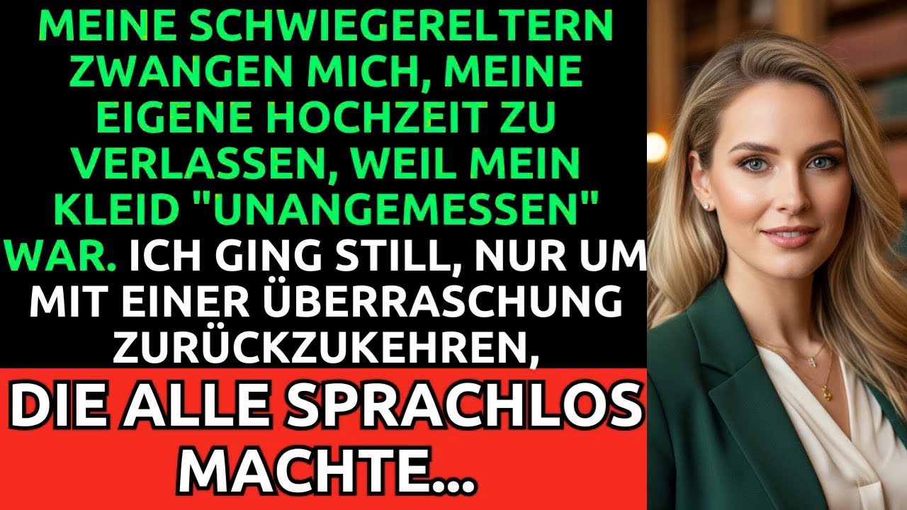 Von der eigenen Hochzeit vertrieben - Meine süße Rache an den Schwiegereltern