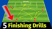 Crossing Finishing Drill U13 U14 U15 Football Soccer 21 Youtube