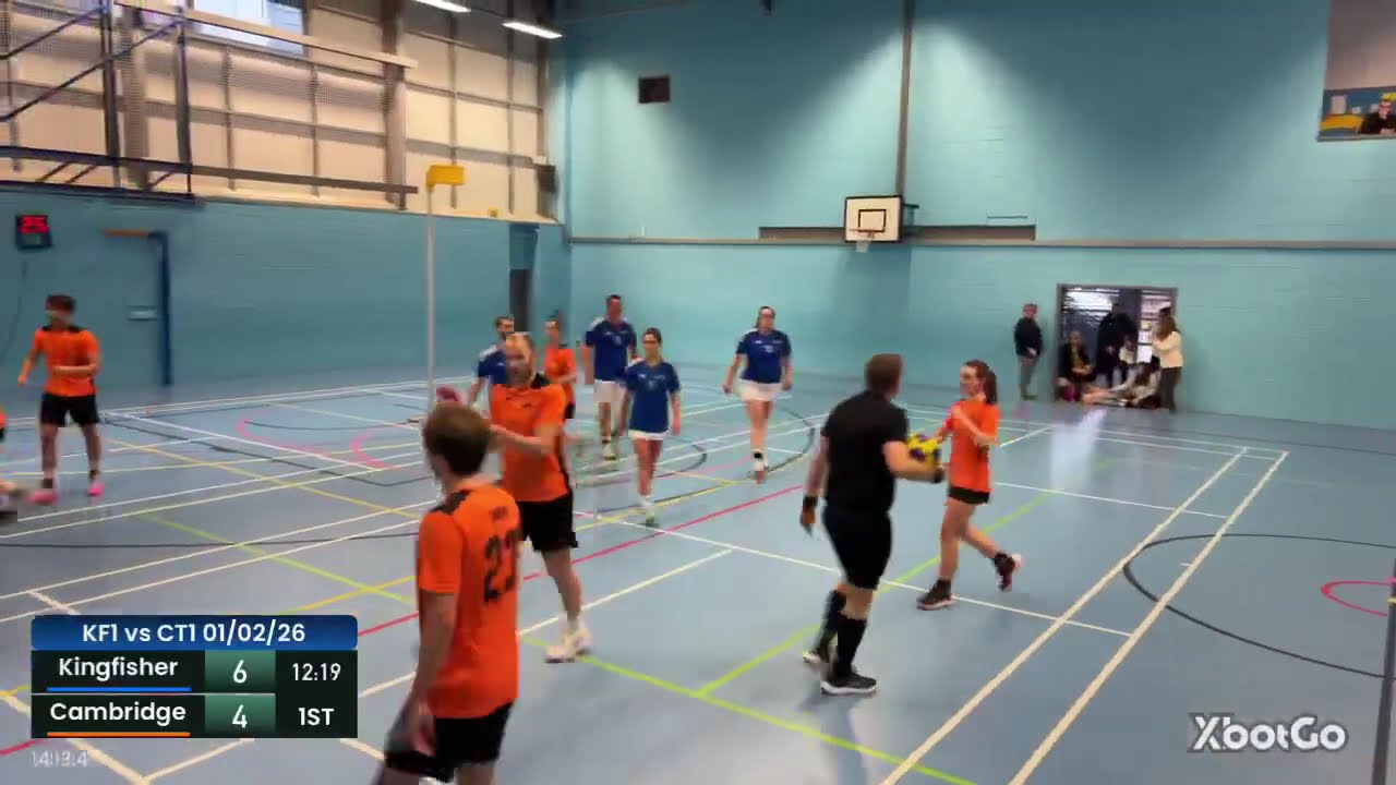 Kingfisher vs Cambridge Tigers - England Korfball League - 2026-02-01