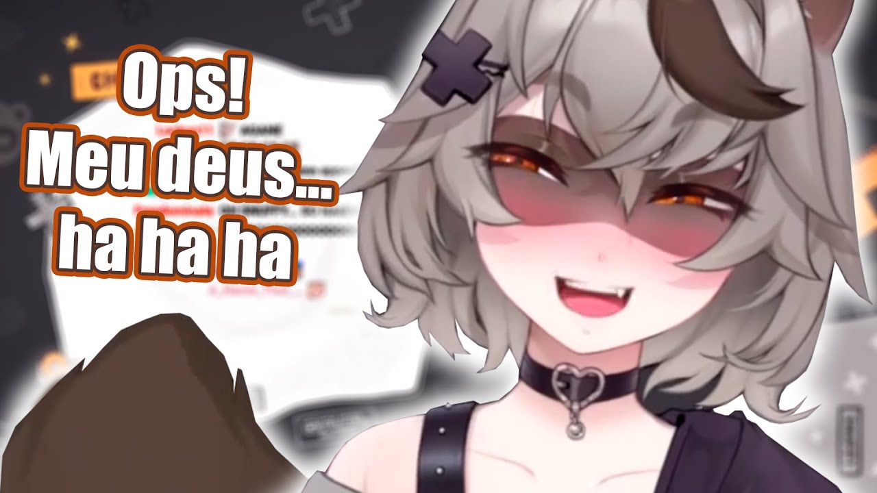 Essa vtuber deixou escapar sua calcinha durante a live